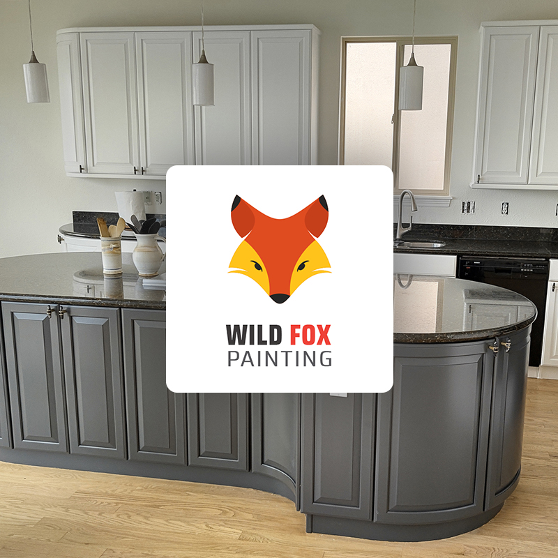 Wild Fox Painting Wild Fox Painting